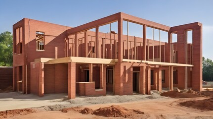 Brick Building Construction.generative.ai