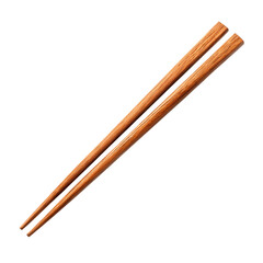 wooden chopsticks on white background.png