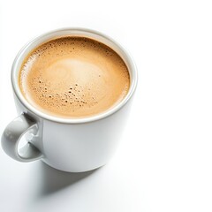 Captivating coffee cup close-up cozy  food photography bright atmosphere inviting textures