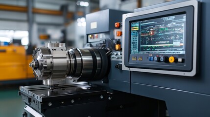 High-precision numerical control machine tools and advanced welding equipment in an industrial setting. Automated metalworking machinery for precision manufacturing and engineering applications.