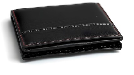 Classic Leather Wallet with Fine Stitching