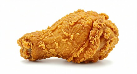 Fried chicken with clear background