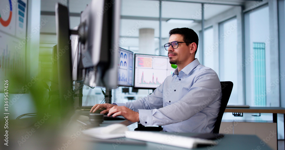 Poster Data Analyst Using Data Analytics KPI
