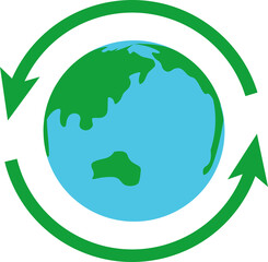 Eco-life to protect the cute earth