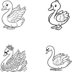 Leopard Silhouette Vector – Wild Jungle Predator in Elegant Pose