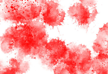 red blood cells, Abstract grunge red distressed texture background, Isolated on transparent background, PNG