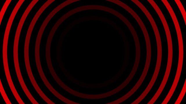 Circular wave-shaped moving background or radar in physics. loop background animation.