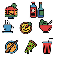 food and drink icons