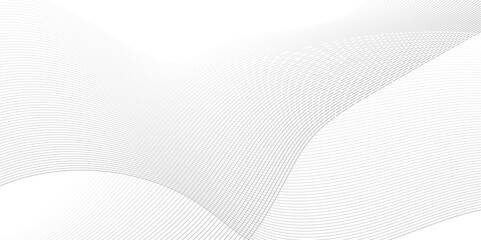 Abstract dynamic creative sound wave smooth beautiful space digital composite bland line. frequency flow business stripe gradient white vector technology template background.	
