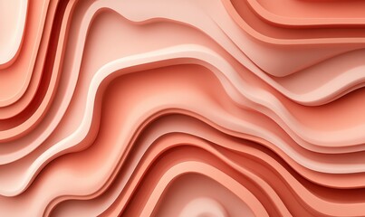 Abstract coral waves background for design, presentations, or social media