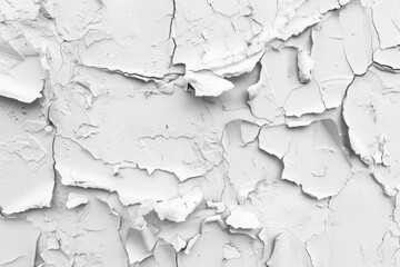 Sharp Picture of White Rough Wall Textured Background