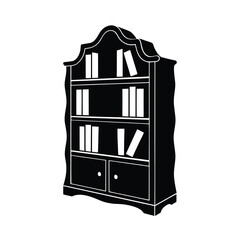 bookshelf with books