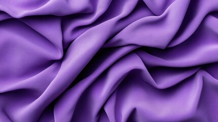 Obraz premium Purple fabric drapes in elegant folds