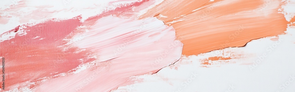 Poster minimalist art with soft pencil strokes in warm hues blending seamlessly against torn edges