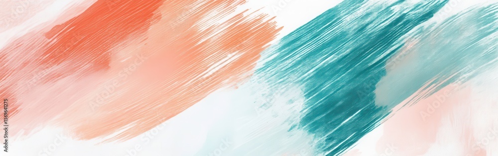 Poster layered pencil strokes create a dynamic gradient of colors on a textured background in this unique a