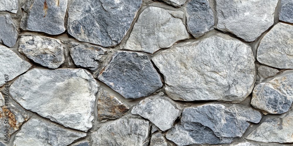 Poster Rich stone texture showcasing natural patterns and colors in a rustic design ideal for enhancing architectural elements
