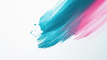 Obraz premium Bold pencil strokes create dynamic lines of color against a clean white background showcasing creativity and artistry