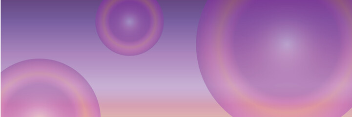 Obraz premium Abstract Gradient Shapes (1)