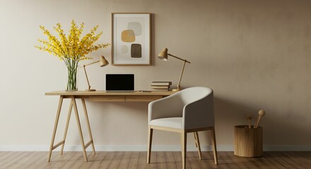 Bright and Functional Home Office