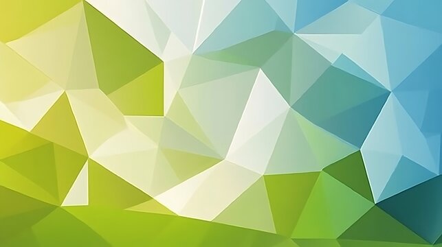 A gradient of abstract geometric shapes creating a visual composition