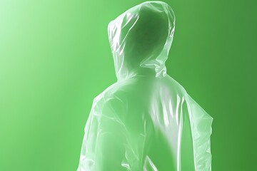 Abstract Transparent Jacket Design