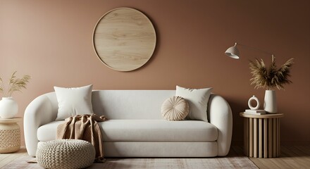 Cozy Neutral Living Space
