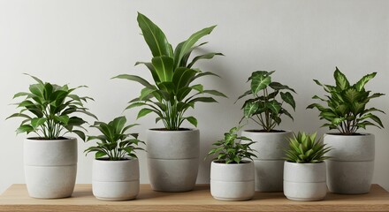 Obraz premium Indoor Plant Collection