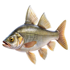 Obraz premium fish isolated on white