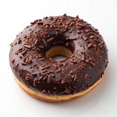 Chocolate Donut with Sprinkles
