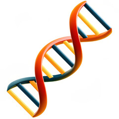 colorful DNA strand represents vital tool in medical and healthcare research