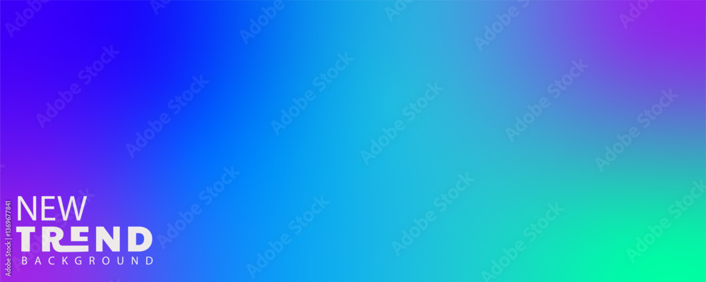 Poster freeform gradient background, abstract blurred texture | colorful trendy background | pattern decora