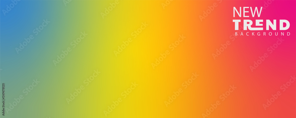 Poster freeform gradient background, abstract blurred texture | colorful trendy background | pattern decora