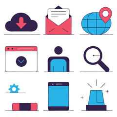 A diverse Vector set Illustrator Artwork Design