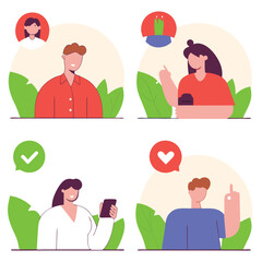 A diverse Vector set Illustrator Artwork Design