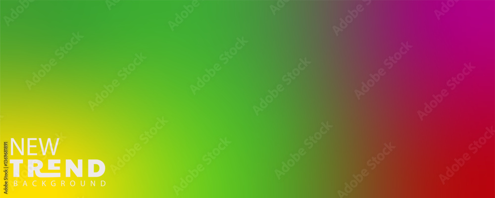 Poster freeform gradient background, abstract blurred texture | colorful trendy background | pattern decora