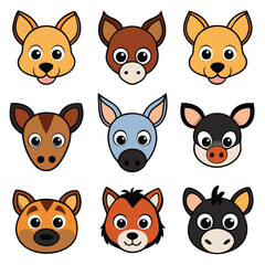A diverse Vector set Illustrator Artwork Design