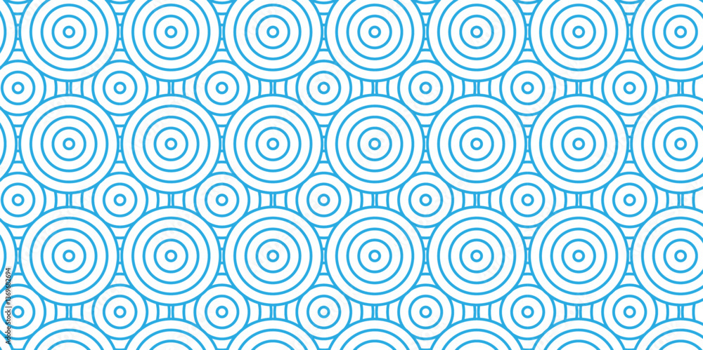 Poster overlapping pattern minimal diamond geometric waves spiral transparent and abstract circle wave line