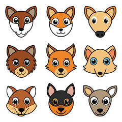 A diverse Vector set Illustrator Artwork Design