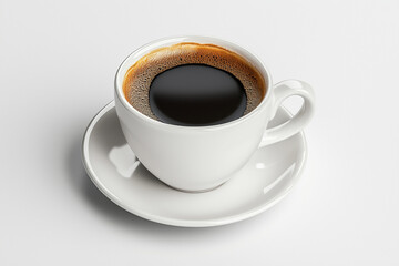 Fototapeta premium Amazing tasty coffee cup of hot espresso 