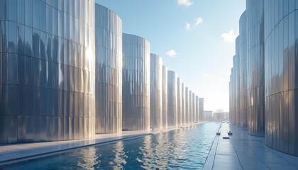 Modern architecture, urban landscape