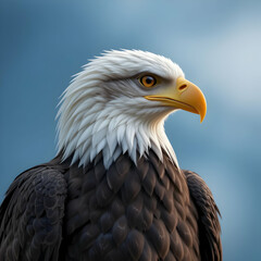 Fototapeta premium Majestic Bald Eagle Portrait