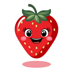 strawberry with heart