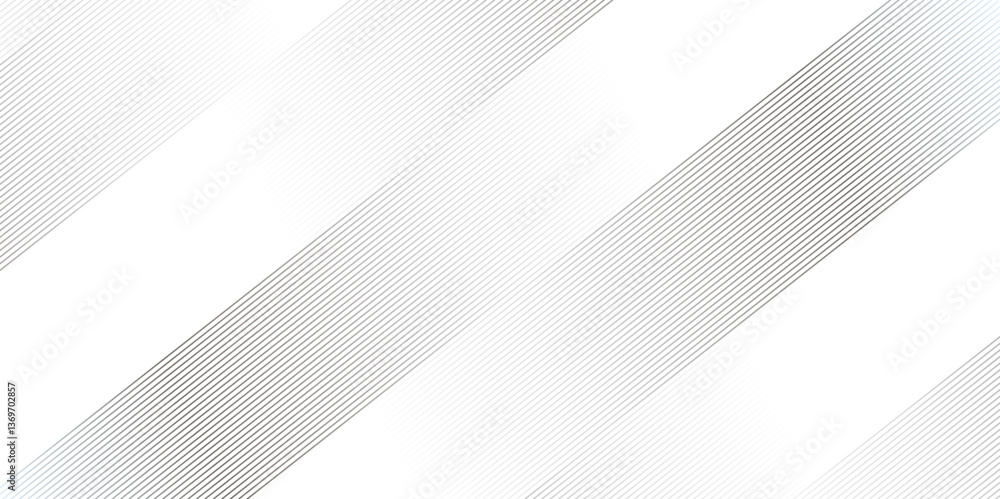 Poster vector gradient gray line abstract pattern transparent monochrome striped texture, minimal backgroun