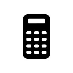 Calculator icon with transparent background
