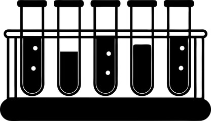 chemical test tubes © Dipok