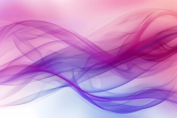 Obraz premium Abstract waves of purple and pink creating a smooth, flowing texture.