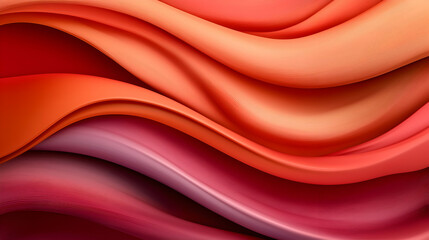 Obraz premium Dynamic Magenta Scarlet Gradient Swirl Abstract Background