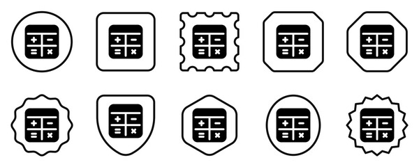 Editable calculator vector icon. Part of a big icon set family. Finance, business, investment, accounting. Perfect for web and app interfaces, presentations, infographics, etc