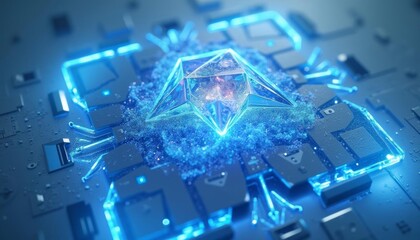 Brilliant Crystals on Chips