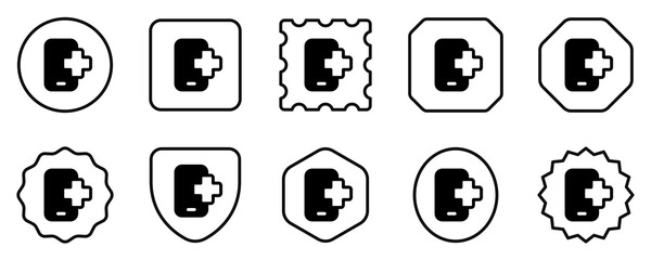 Editable medical app vector icon. Part of a big icon set family. Perfect for web and app interfaces, presentations, infographics, etc